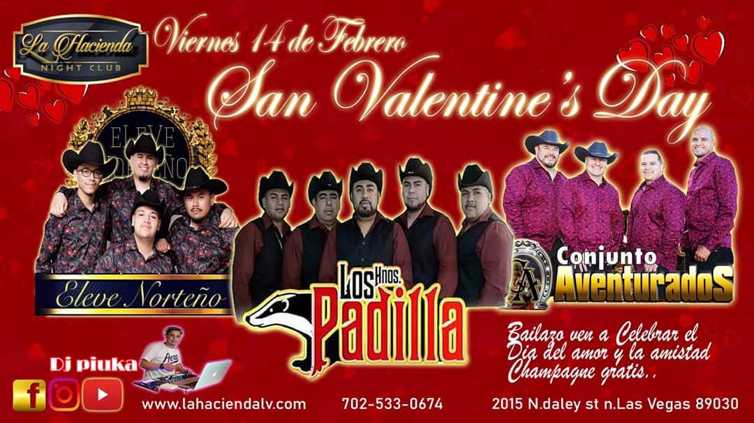Valentines Day at La Hacienda Nightclub Las Vegas