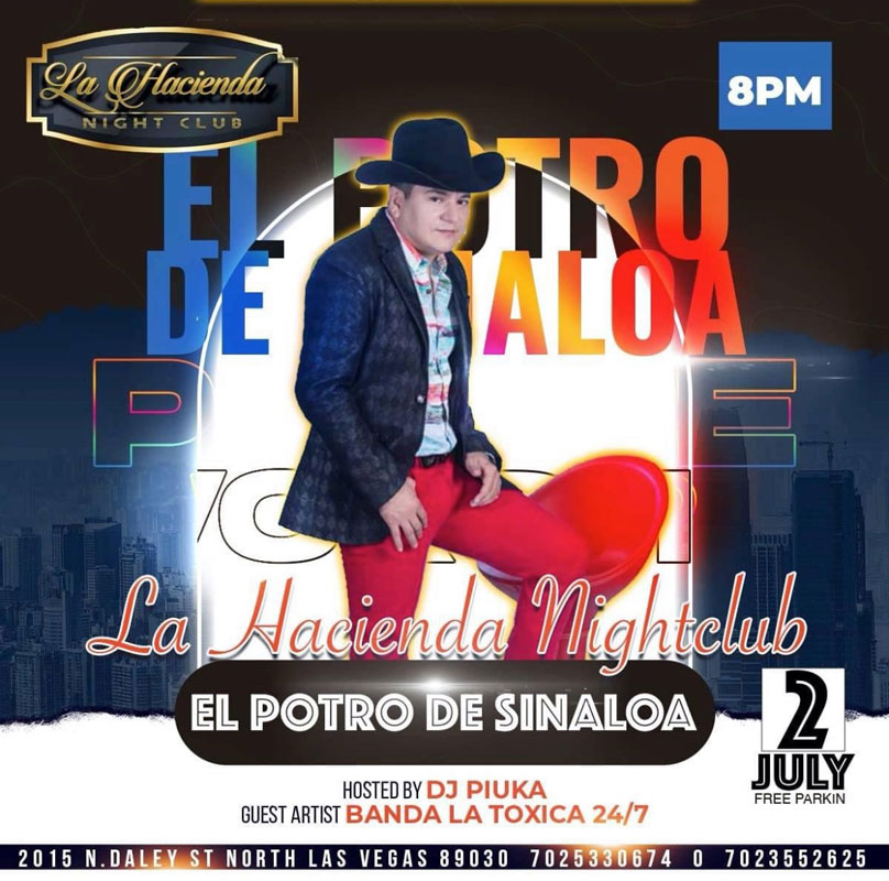 El Potro de Sinaloa en Las Vegas