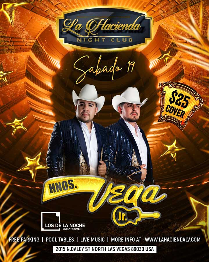 Hermanos Vega Jr en Las Vegas