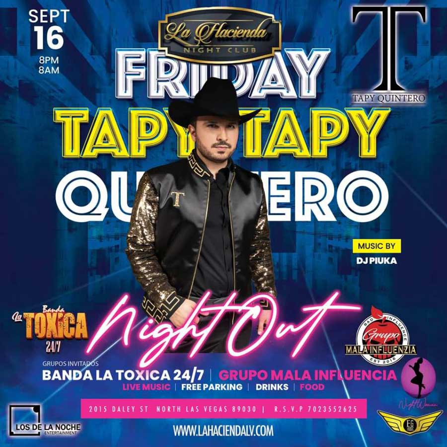 Tapy Quintero en Las Vegas