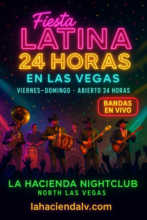 Fiesta Latina 24 Horas en Las Vegas